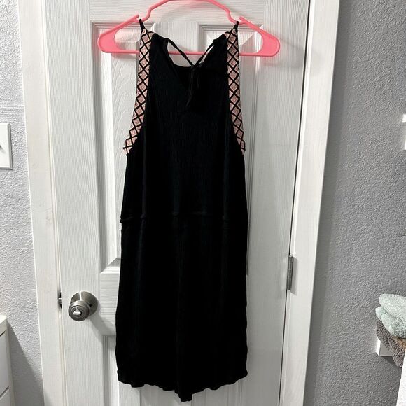 Gianni Bini Embroidered Black Dress Small - Picture 11 of 11